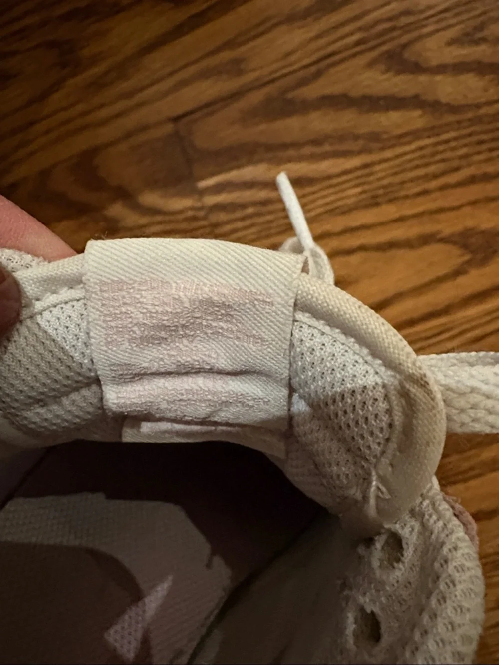 Pink and White Nike Low-Top Sneakers 3Y - Picture 4 of 5